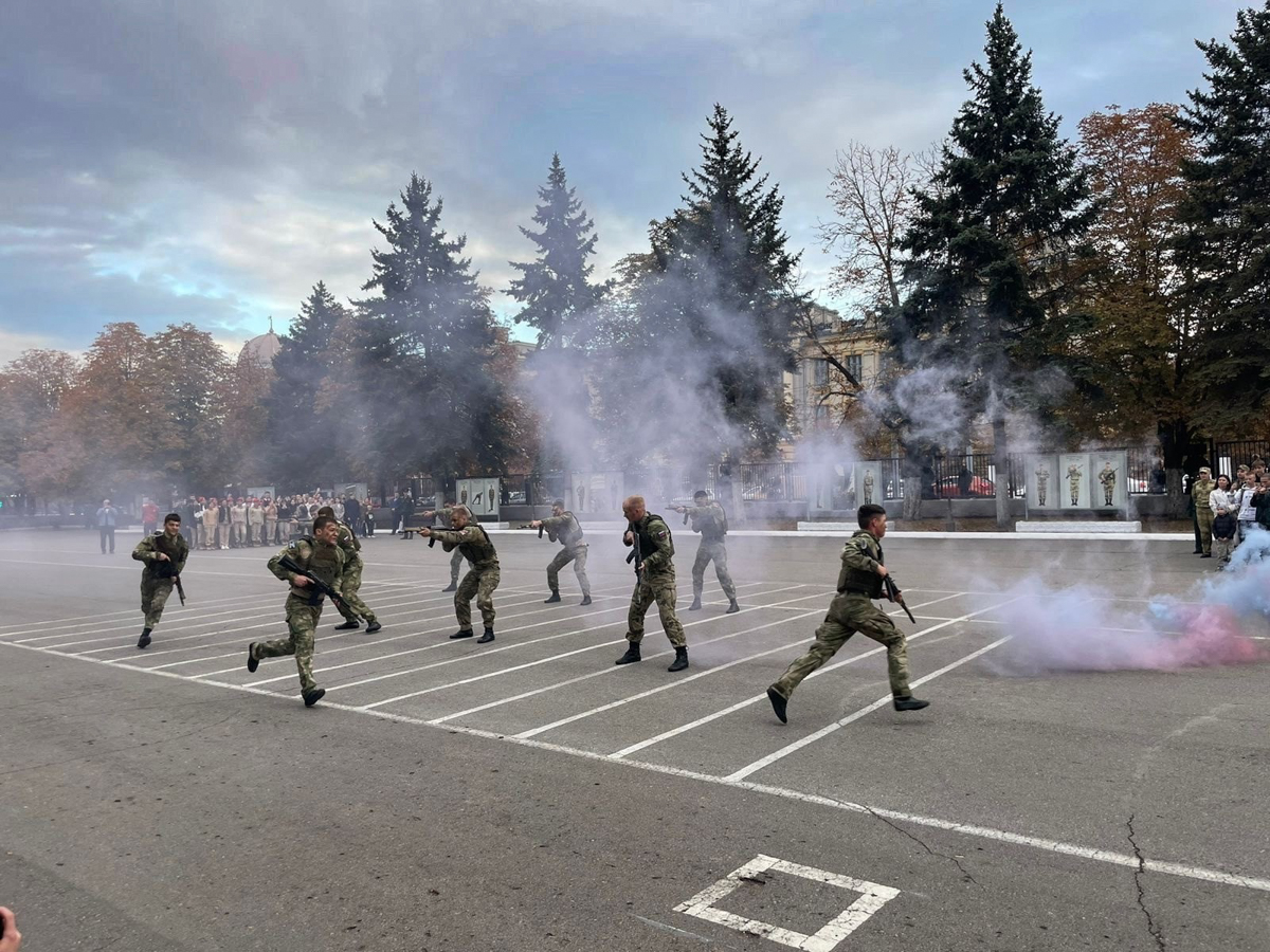 День открытых дверей в СВКИ войск национальной гвардии.