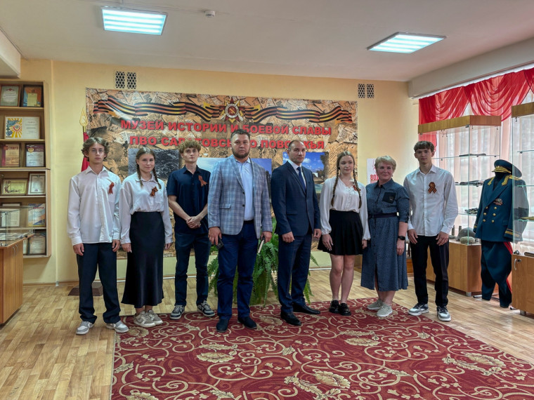 Патриотическая встреча в Музее ПВО.